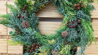 【クリスマスリース】12月ワークショップお知らせ